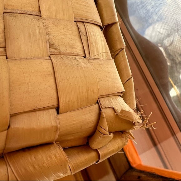 Vintage Cuba Straw Beach Tote - Picture 5 of 13